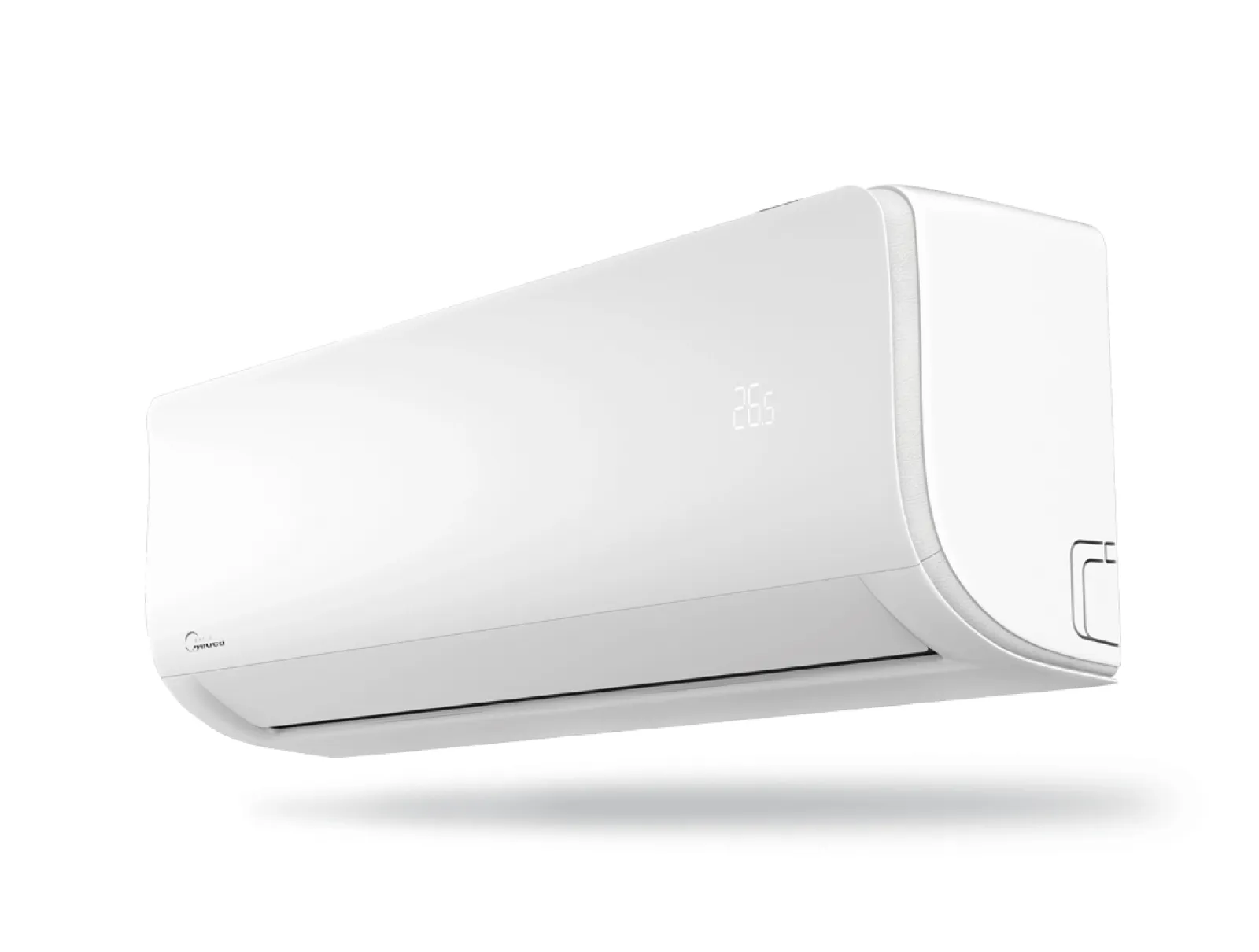 Midea Xtreme ProTECH Split Air Conditioner, 2 Ton, Heavy Duty Durability & Follow Me Control, White